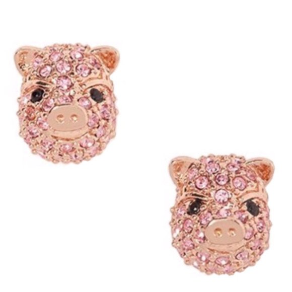 kate spade Jewelry - kate spade | imagination pave pig studs